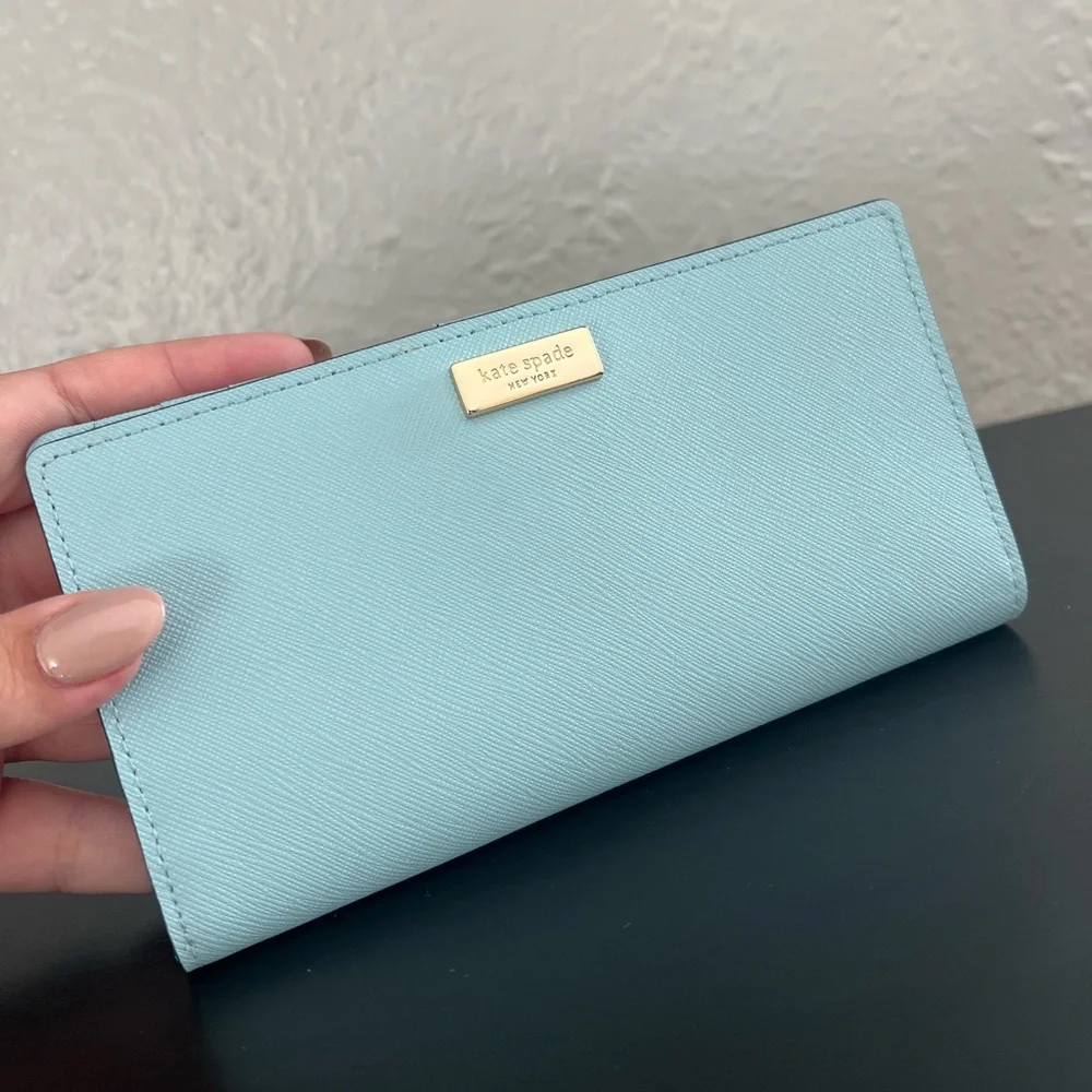 Kate Spade Stacy Newbury Lane Slim Bifold Wallet - Picture 2 of 9